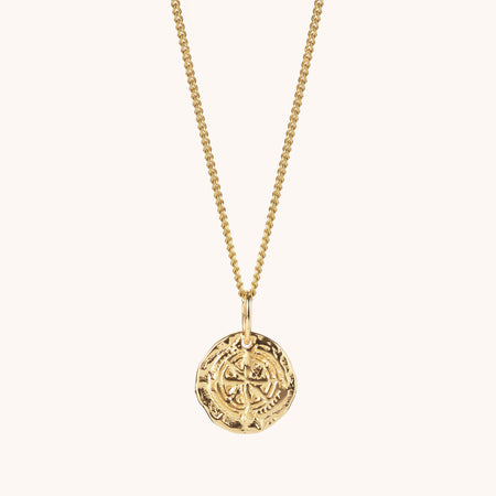 Guiding Star Necklace Gold